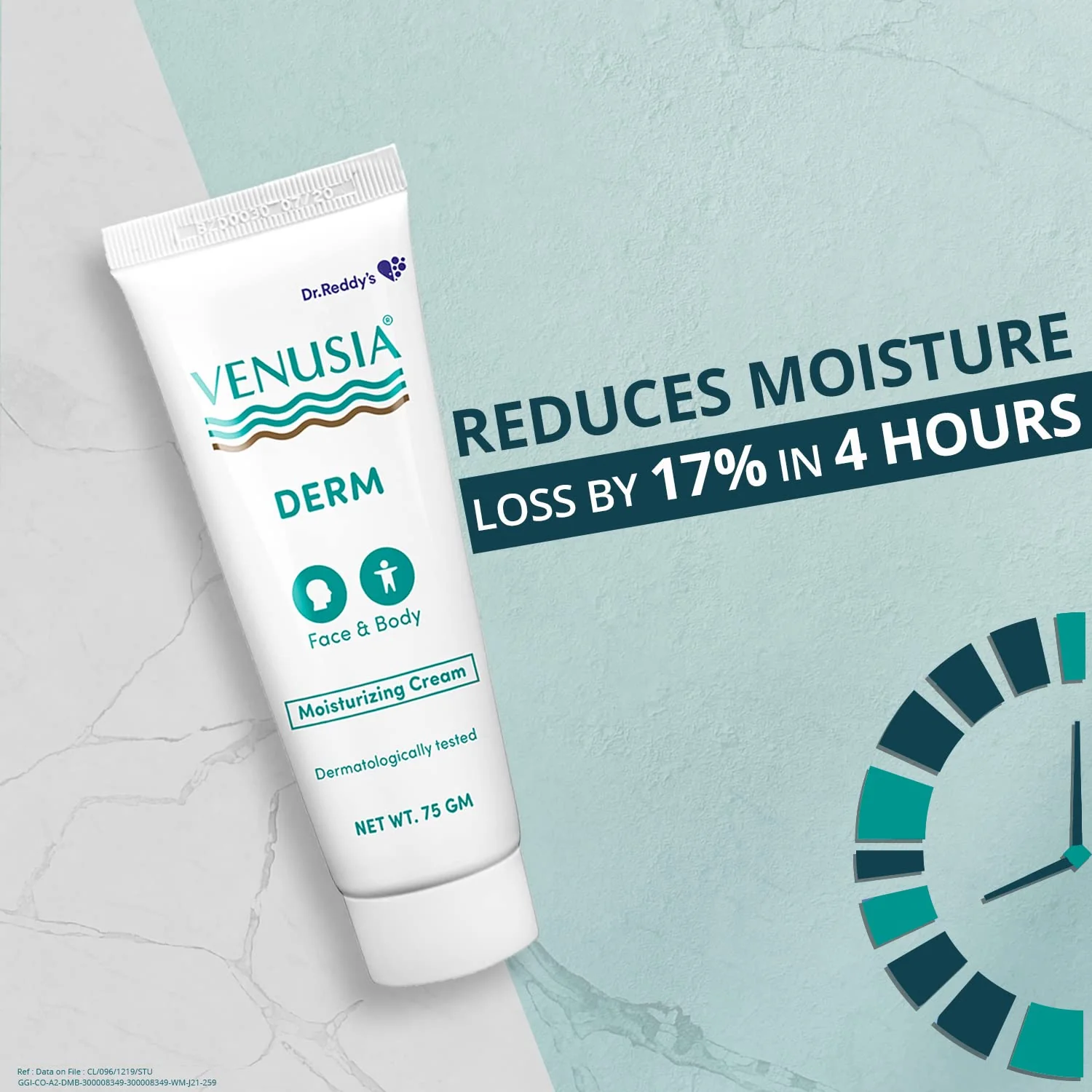 Dr Reddys Venusia Baby Intensive Moisturizing Cream  For Dry and Ultra dry Skin  Contains Cocoa Aloe Mango & Shea Butters | 75 gm and Venusia Derm Moisturing Cream 75 g - Image 5