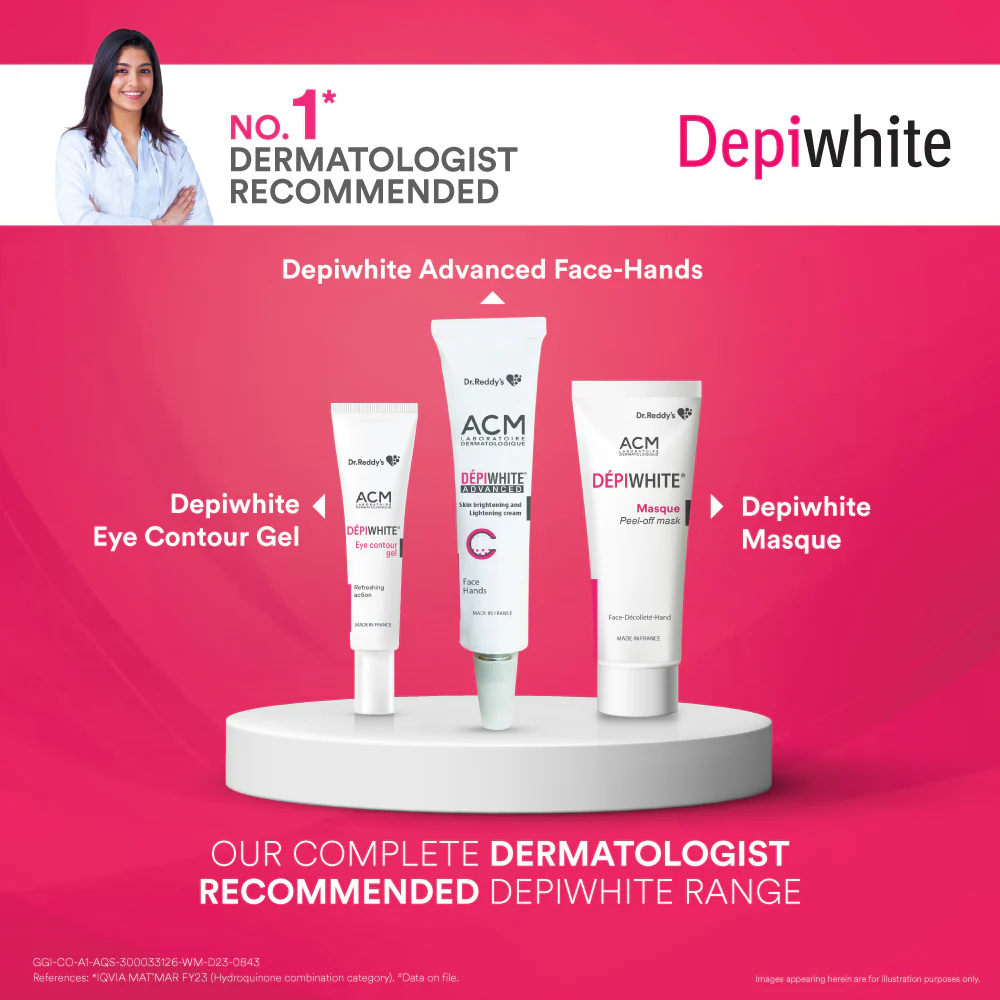 Dr Reddy's Depiwhite Advanced Skin Radiance Cream with Phosphatase Activators, help Reduces Dark Spots, help Improves Complexion, Sustained Results, No Hydroquinone and Steroids, 15ml - Image 5