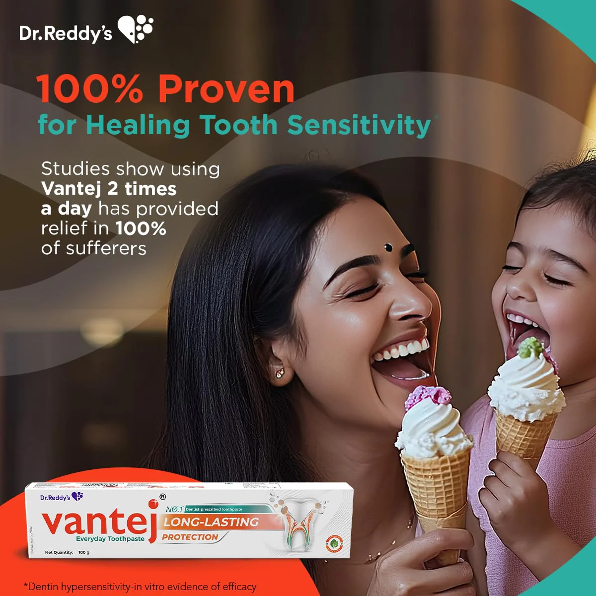 Vantej Toothpaste for Sensitive Teeth Dentist recommended sensitivity toothpaste for everyday use - 100g white - Image 6