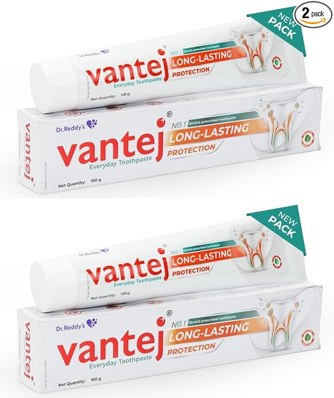 Vantej Toothpaste for Sensitive Teeth Dentist recommended sensitivity toothpaste for everyday use - 100g white - Image 9