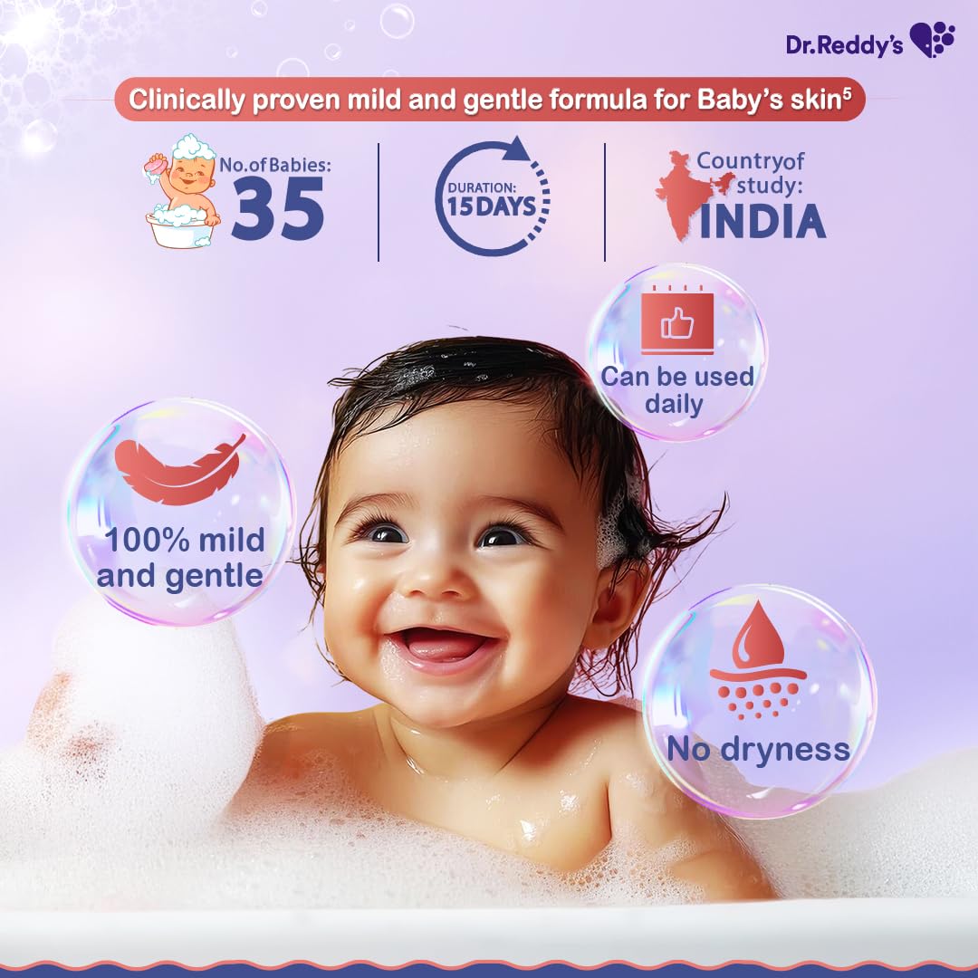 venusia Baby Mild Bathing Bar | Enriched with Shea Butter Olive Oil and Avocado Oil (75 g) - Image 6